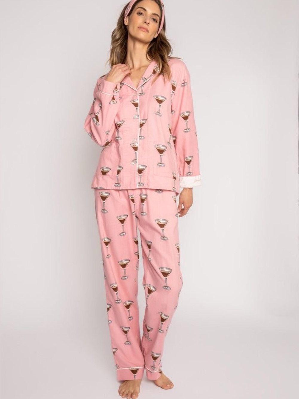 PJ Savage espresso martini Pajama Set